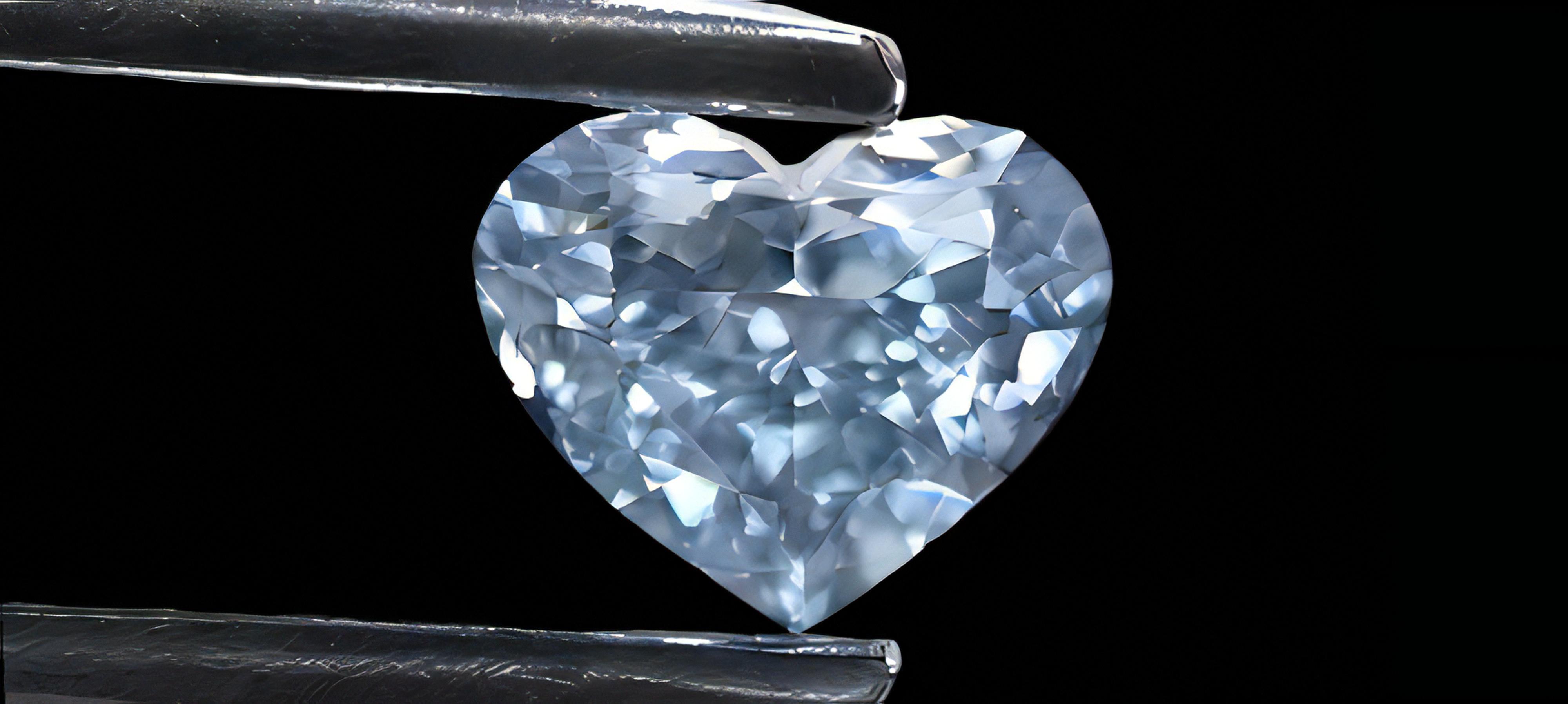 ブルーダイヤモンド、blue diamond, カラーダイヤモンド